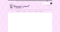 Desktop Screenshot of heavensjewelonline.com